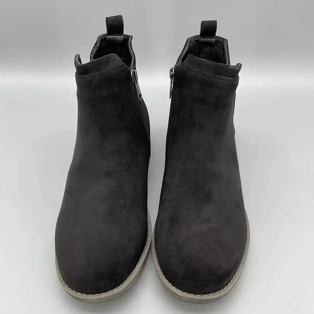 NEW Propet Women’s Tandy Side Zip Ankle Boots Black Size 8M